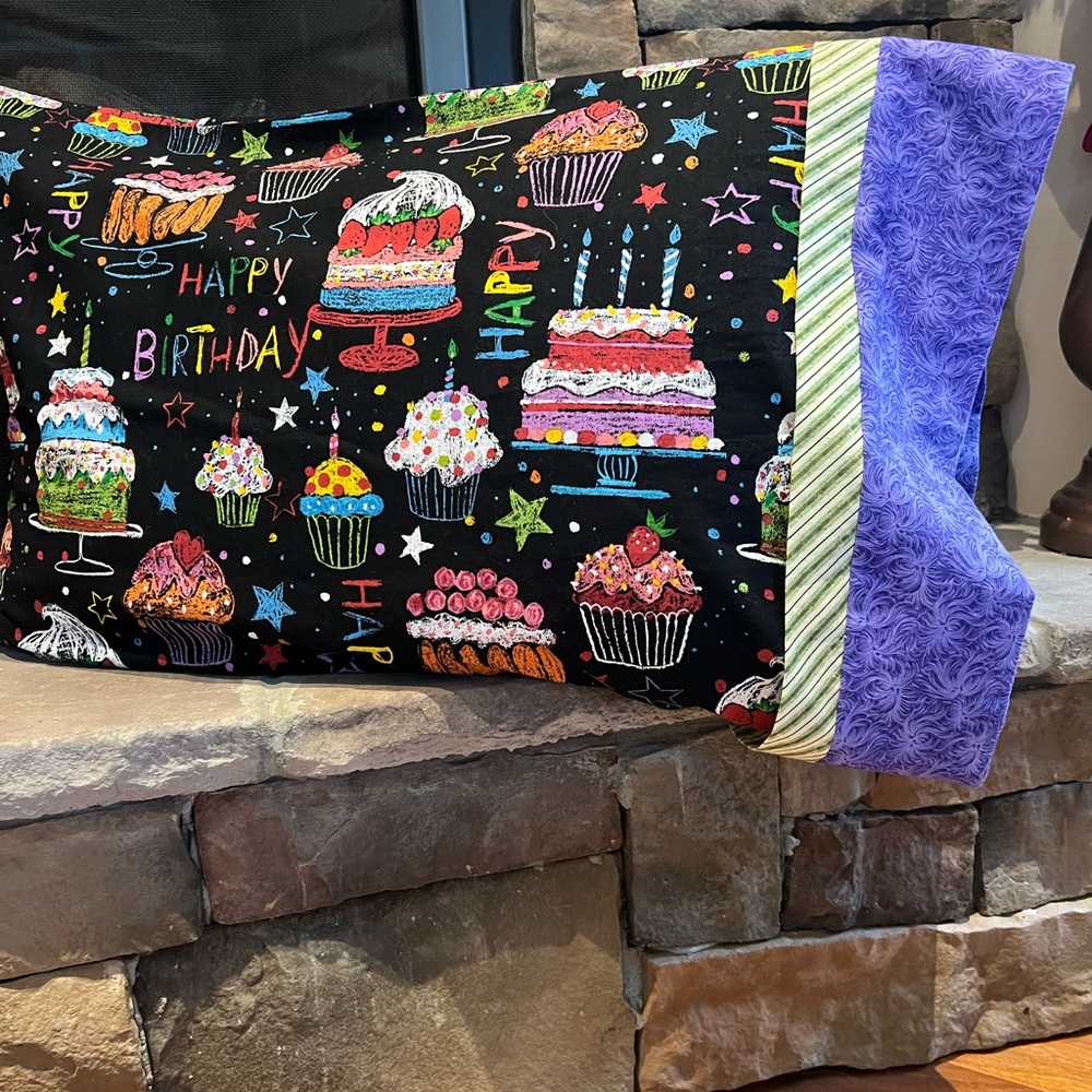 Happy Birthday Standard Pillowcase